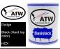 Preview: Dodge, Black (Hard top color), HCX: 1L Lackdose, von ATW Autoteile West.